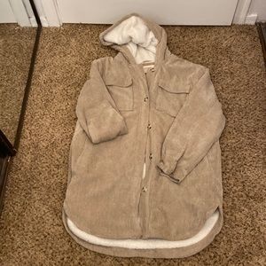 Cozy jacket coat